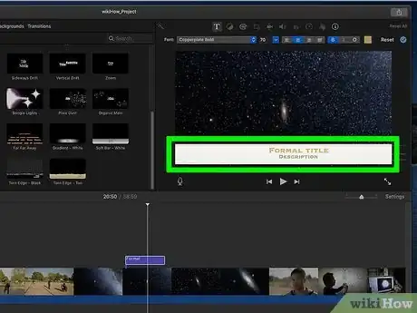 Image titled Put Text on iMovie Step 10