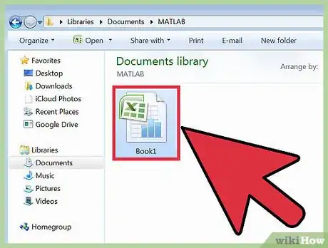 Image titled Import, Graph, and Label Excel Data in MATLAB Step 3