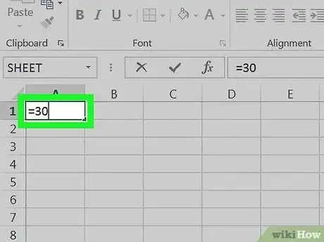 Image titled Subtract in Excel Step 14