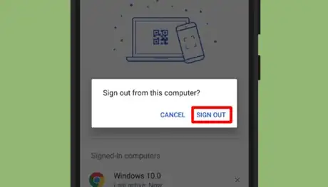 Image titled Android Messages for web; sign out.png