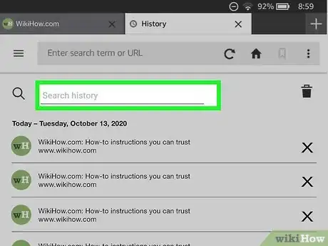 Image titled Clear Your Browsing History on an Amazon Kindle Fire Step 4