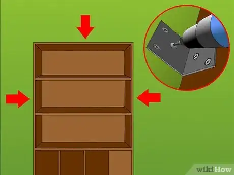 Image titled Secure a Bookcase to a Wall Step 15