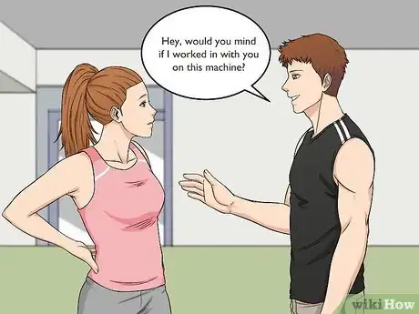 Image titled Talk to a Girl at the Gym Step 2