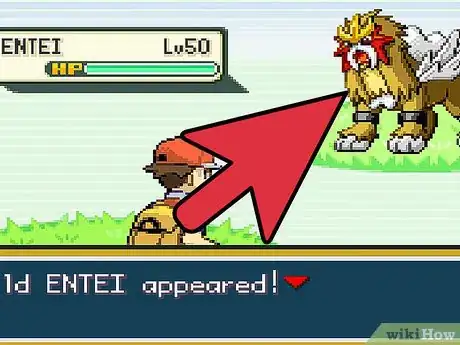 Image titled Catch Entei in Pokemon Leaf Green Step 5