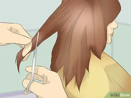 Image titled Use Clip in Hair Extensions Step 14