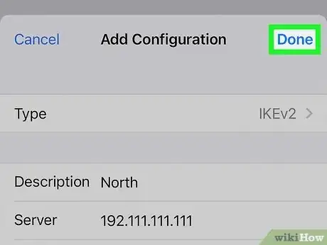 Image titled Configure VPN on an iPhone Step 9