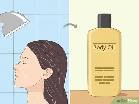 Image titled Use Body Oil Step 1