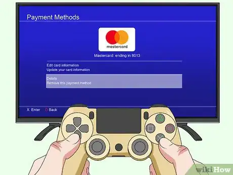 Image titled Remove a Credit Card on PS4 Step 16