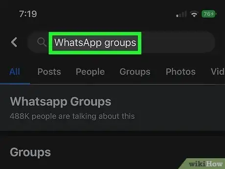 Image titled Join a WhatsApp Group Without an Invitation Step 5