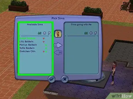 Image titled Travel to a Community Lot in Sims 2 Step 12