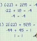 Solve Simultaneous Equations Using Substitution Method