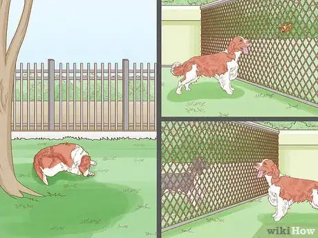 Image titled Keep a Dog from Jumping the Fence Step 1