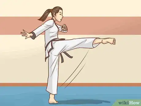 Image titled Get Better in Tae kwon do Poomsae Step 9