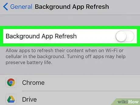 Image titled Restrict Background Data on iPhone or iPad Step 4