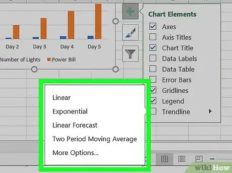 Image titled Do Trend Analysis in Excel Step 5