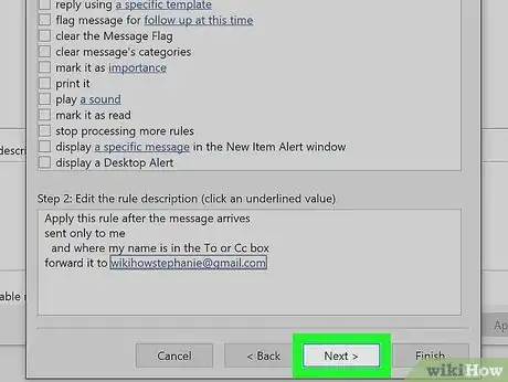 Image titled Automatically Redirect Incoming Messages to Another E Mail Account Step 26