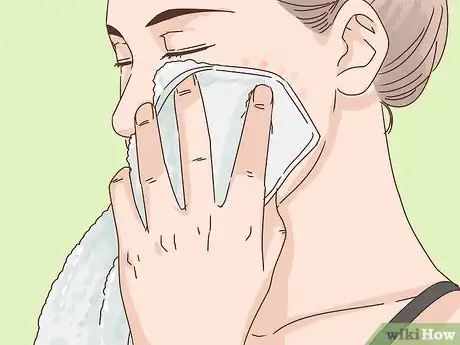 Image titled Get Rid of a Popped Pimple Overnight Step 1