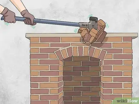 Image titled Remove a Brick Fireplace Step 15