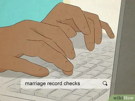 Image titled Find Out the Date Someone Got Married Step 1