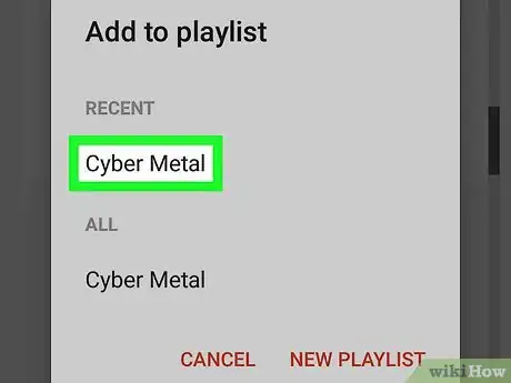 Image titled Create a Google Play Music Playlist on Android Step 14