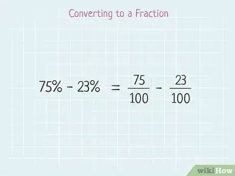 Image titled Subtract Percentages in Math Step 2