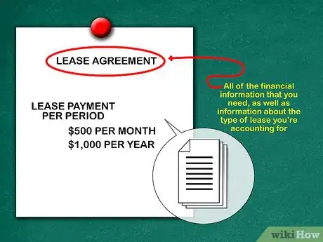 Image titled Account for a Lease Step 1