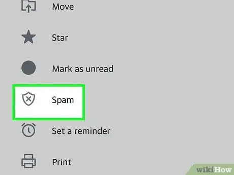 Image titled Report Spam in Yahoo! Mail Step 4