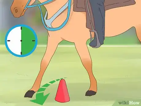 Image titled Turn a Horse Step 1
