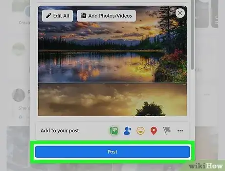 Image titled Add Photos to a Post on Facebook Step 11