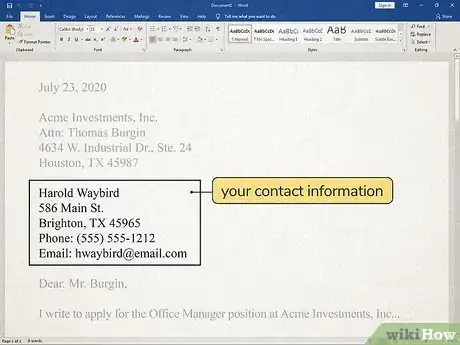 Image titled Write an Application Letter Step 15