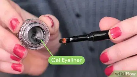 Image titled Apply Gel Eyeliner Step 1