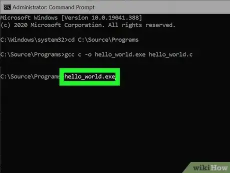Image titled Compile a C Program Using the GNU Compiler (GCC) Step 16