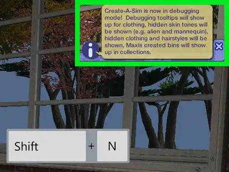 Image titled Sims 2 CAS Enable Debug Mode