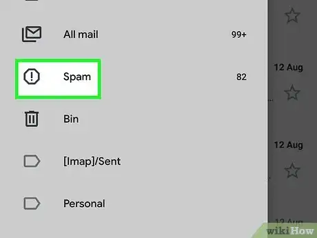 Image titled Delete All Spam Emails in Gmail Step 7