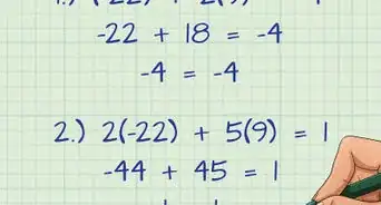 Solve Simultaneous Equations Using Substitution Method