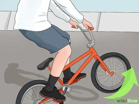 Image titled Do a Manual on a Bicycle Step 1