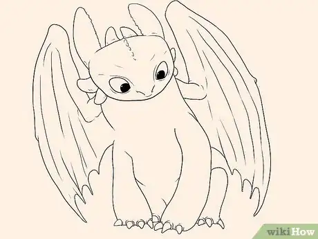 Image titled Draw Toothless Step 11