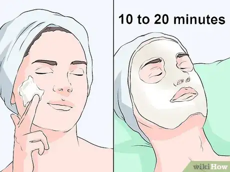 Image titled Exfoliate, Steam and Use Face Masks Step 10