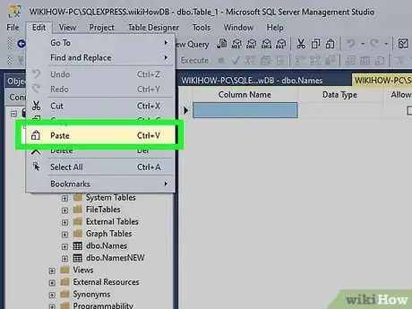 Image titled Create a Duplicate Table in SQL Step 6