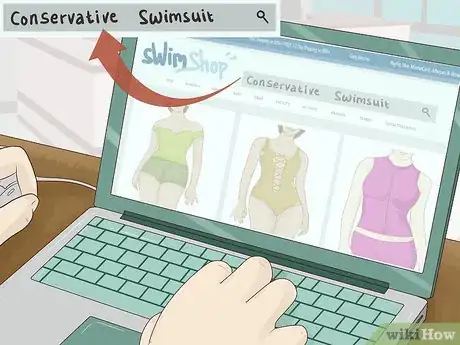 Image titled Adjust to Wearing a Bathing Suit (for Tomboys) Step 1