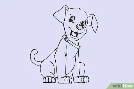 Image titled Draw a Cartoon Dog Step 24