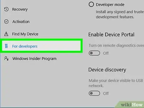 Image titled Enable Developer Mode in Windows 10 Step 6