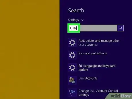 Image titled Make a User Account an Administrator in Windows 8 Step 1