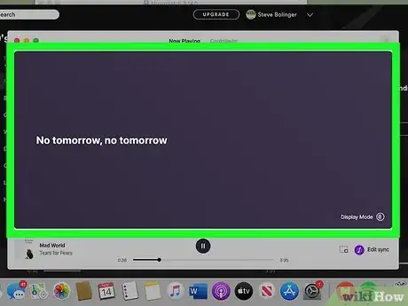 Image titled Show Lyrics on Spotify on PC or Mac Step 15