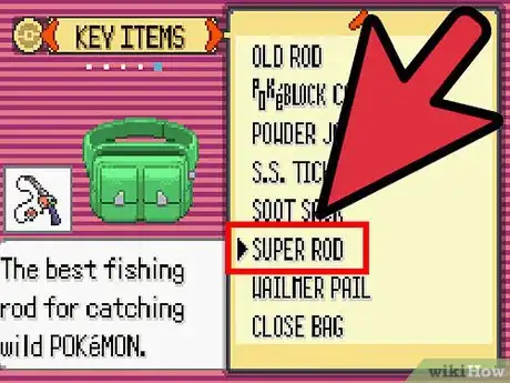 Image titled Fish in Pokemon Emerald Step 1