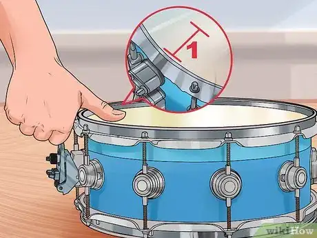 Image titled Tune a Snare Drum Step 8