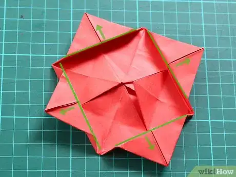 Image titled Fold a Simple Origami Flower Step 9