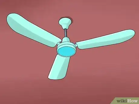 Image titled Take Down or Remove a Ceiling Fan Step 1