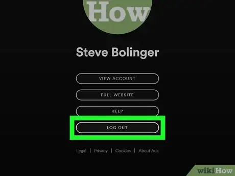 Image titled Log Out of Spotify Step 10