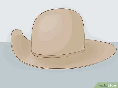 Image titled Shape a Cowboy Hat Step 7